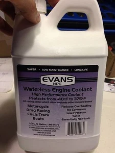 Evans NPG Automotive - Powersports Coolant Fluid Case of 8 x1/2 Gallon Jug - Picture 1 of 2