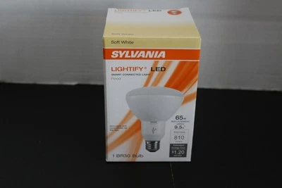 Sylvania Lightify Smart Home 65W BR30 Soft White LED Flood Light Dimmable 810LM - Image 1 of 4