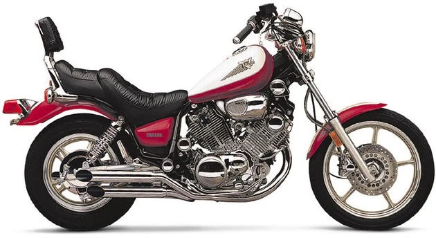 Silenciadores Cobra Slashcut cromados #2165SC Yamaha Virago 1100/Virago 750 Foto 1 de 1