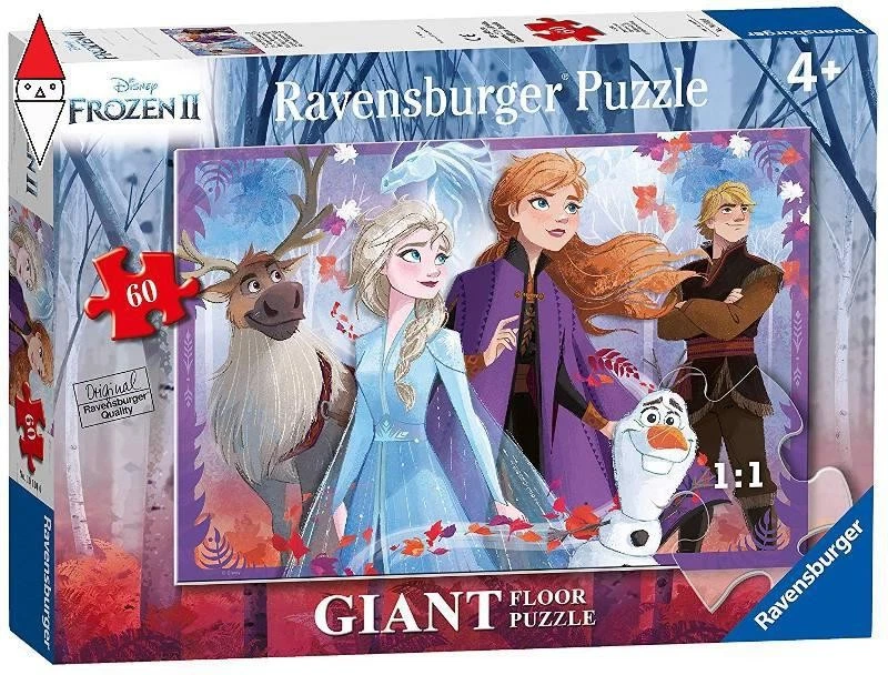 PUZZLE RAVENSBURGER PUZZLE 60 PZ PAVIMENTO FROZEN 2 A - Immagine 1 di 1