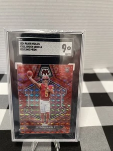 2024 Panini Mosaic Jayden Daniels Red Camo #302 Washington Commanders - Bild 1 von 2