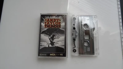 ANDY TAYLOR,  THUNDER, LIKE NEW, CASSETTE TAPE, DURAN DURAN, NOT TAYLOR SWIFT  - Image 1 of 4