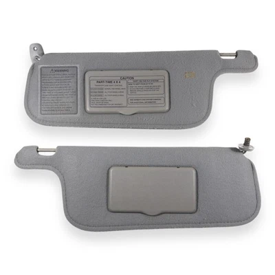 Par de parasol gris para conductor y pasajero Honda Passport Isuzu Rodeo 1991-1997 Foto 1 de 4