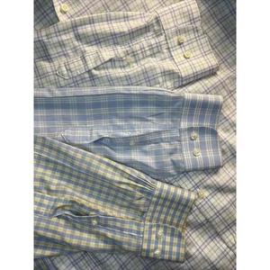 3 Brooks Brothers Mens Shirt Size 17 2/3 Slim Fit Lot Of 3 Dress Shirts - Picture 1 of 12