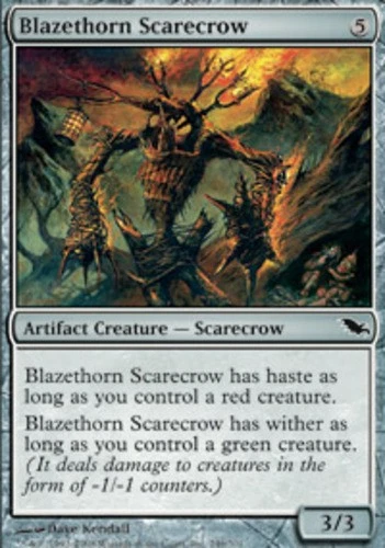 Blazethorn Scarecrow - Shadowmoor #246/301 MTG Magic The Gathering - Image 1 of 1