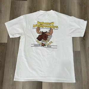Camicia vintage Moose McGillycuddy's Pub & Cafe destinazione Hawaii streetwear taglia L - Foto 1 di 5