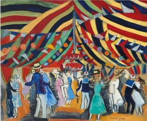 Raoul Dufy The Ball : Archival Quality Giclée Art Print 1920 - Picture 1 of 2