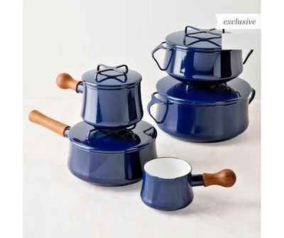 Paquete de utensilios de cocina Dansk Købenstyle de 5 piezas, azul medianoche. Nuevo en la caja Foto 1 de 4