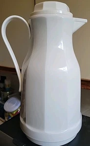 Vintage Coffee Carafe With Lid White 1.5L - Picture 1 of 10