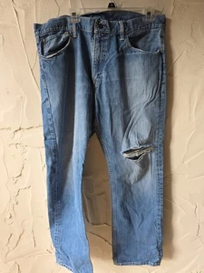 Polo Ralph Lauren Jeans Uomo Taglia 36x30 Blu 867 Vestibilità Classica Denim Dritto - Foto 1 di 9