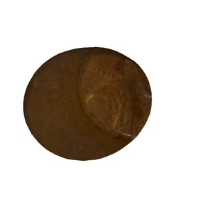 Off Center Penny 70% Error Strike No Date Lincoln Coin Copper Bronze - Picture 1 of 4