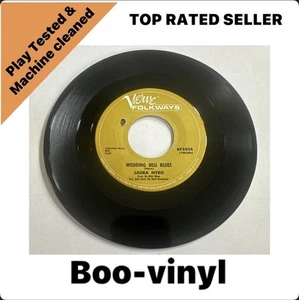 Laura Nyro ‘ Wedding Bell Blues 7” Vinyl 45 US 1966 Rhythm N Blues VG+ Con - Imagen 1 de 6