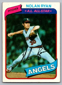 1980 TOPPS #580 NOLAN RYAN ANGELS - Foto 1 di 3