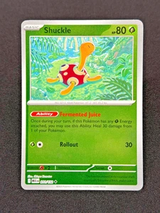 Shuckle 011/132 Reverse Holo - ME01: Mega Evolution Pokémon TCG - NM - Picture 1 of 2