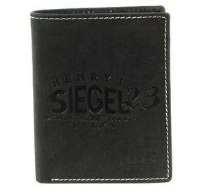 H.I.S. Cartera Monedero Negro Nuevo - Imagen 1 de 4