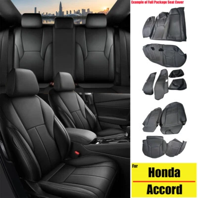 (All inclusive Custom) 5-Seat Covers For Honda Accord (EX,EX-L,Hybrid) 2023-2025 - Image 1 of 4