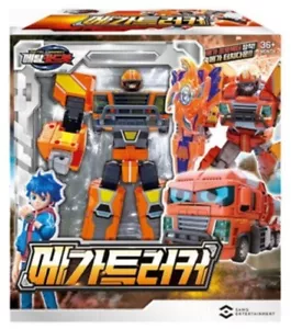MEGATRUCKER Dump Truck Metal Cardbot Transformer Action Figure TV Anime - Picture 1 of 7