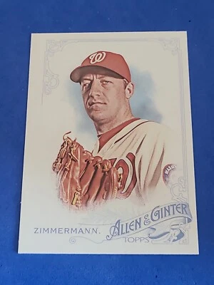 2015 Jordan Zimmerman Topps Allen & Ginter's #344 - Image 1 of 2