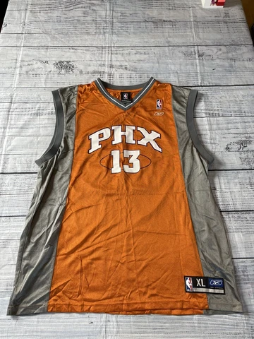STEVE NASH Phoenix Suns Orange Reebok Jersey Men’s Sz XL Cover