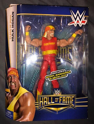 WWE 精英名人堂 2005 年级 HULK HOGAN 可动人偶 Hulkamania 摔跤 — 第 1/3 张图片