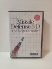 Missile Defense 3-D Sega Master System SMS authentique original jeu CIB complet