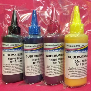 Tinta de sublimación 4*100 ml para Epson XP 2100 2105 2150 2155 3100 3105 3150 sin fabricante de equipos originales - Imagen 1 de 4