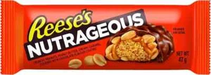 Reese's | Nutrageous Chocolate Bar, 6 x 47 g Delicious Chocolate Bar For Kids - Picture 1 of 2