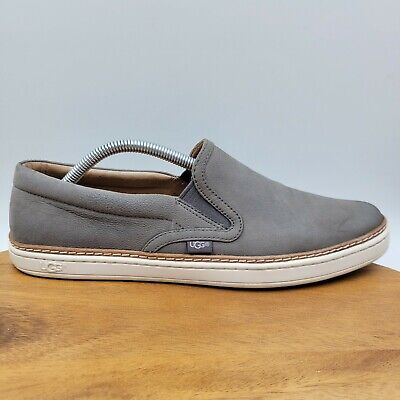 UGG Soleda Women’s 11 Gray Nubuck Leather Comfort Low Loafer Sneaker Shoes • 39.97€