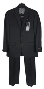 Sean John Men's Classic-Fit 2-Piece Suit Black Solid 38R 31x32 NWT - Picture 1 of 13