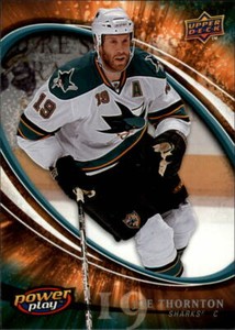2008-09 Upper Deck Power Play #244 Joe Thornton