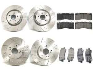 FRONT REAR BRAKE DISCS PADS 380mm 330mm FOR  FORD MUSTANG 5.0 V8 2.3 ECOBOOST - Picture 1 of 7