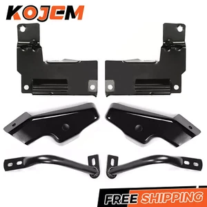 New Front Driver&Passenger Bumper Bracket Set For 99-07 02 Silverado Sierra 1500 - Picture 1 of 73