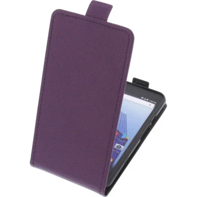 Trousse Pour Archos Access 50 4G FlipStyle Coque De Protection Violet - Photo 1/4