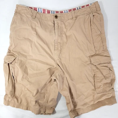 Pantalones Cortos Para Hombre Daniel Cremieux Caqui Beige Marrón Carga Talla 34 Algodón Suavemente Usados Foto 1 de 4
