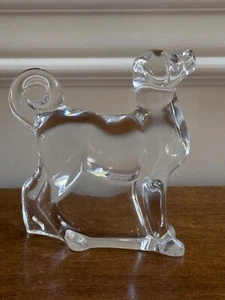 COLECCIÓN ZODIACO CRISTAL BACCARAT ~ FIGURA DE PERRO AKITA / PISAPAPELES - Imagen 1 de 9