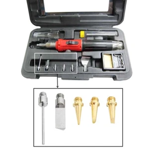 5Pcs HS-1115K Butane Gas Soldering Iron Kit Welding Kit Torch Pen Tool_bz - Picture 1 of 7