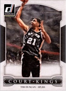 2014-15 Donruss Basketball Court Kings #11 Tim Duncan