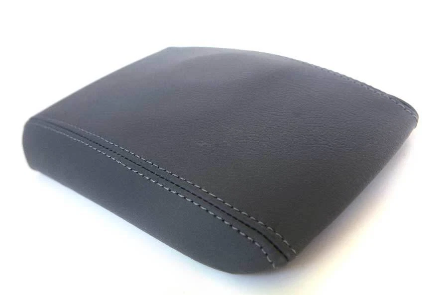 Fits 97-01 Cadillac Catera Synthetic Leather Armrest Center Console Cover Gray Foto 1 de 2