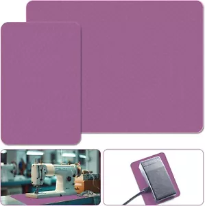 Sewing Machine Muffling Mats 2 Pcs, Serger Sewing Machine Pedal Mat for  - Picture 1 of 6