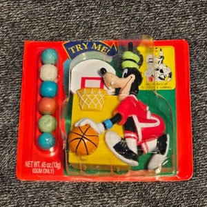 Vintage 1990 Carosello Basket Pippo Bubble Gum Dispenser 6" Caramelle - Foto 1 di 5