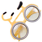  Funny Party Eyeglasses Prrop Novelty Yellow Child Banquet Props Sunglasses
