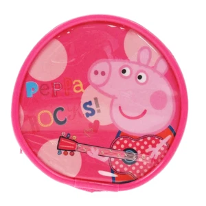 Peppa Pig Peppa Rocks Girls Kids Coin Change Zipper Money Purse - Pink - Perth - Picture 1 of 1