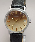 Rare Poljot 1 Mchz Vintage Soviet Ussr Mechanical Wristwatch 310