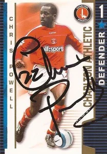 CHRIS POWELL SIGNED CHARLTON 2004/2005 SHOOT OUT TRADING CARD+COA - Picture 1 of 1