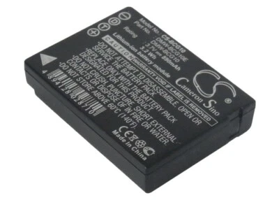 Li-ion Battery for Panasonic Lumix DMC-TZ10EG-A Lumix DMC-TZ10EG-K Lumix DMC-TZ1 - Image 1 of 4