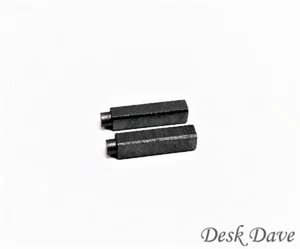 2 Carbon Motor Brushes, 4mmX4mmX15mm, 190782, SINGER Sewing Machines 301 301A+  - Picture 1 of 1