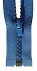 YKK 1 Weg Rei&#223;verschlu&#223; Kunststoffspirale 5 mm jeans blau 50 - 80 cm