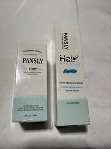 Pansly Hair Growth Inhibitor Moisture Cream 1.7 Oz 3.5 Oz Spray 1/2024 Ext 2/pk - Picture 1 of 4