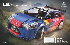 CaDA Citroën C4 WRC Rally Auto 2008 (329 Piezas) Modo Dual Control NUEVO OVP ! - Imagen 1 de 4