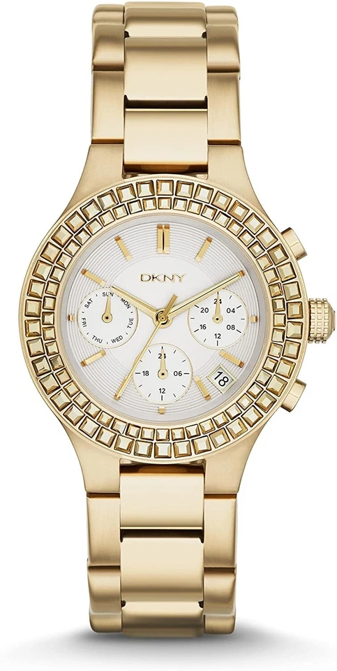 Reloj DKNY para mujer Chambers cronógrafo tono dorado Foto 1 de 2
